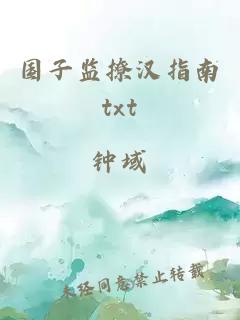 国子监撩汉指南txt