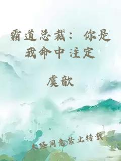 霸道总裁：你是我命中注定